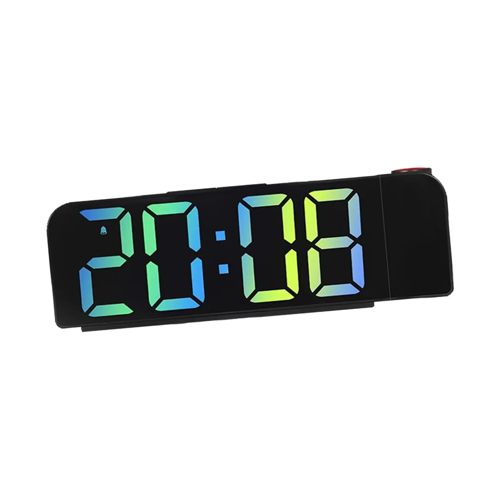 Digital Desktop Clock Snooze Function Silent LED Alarm Clock