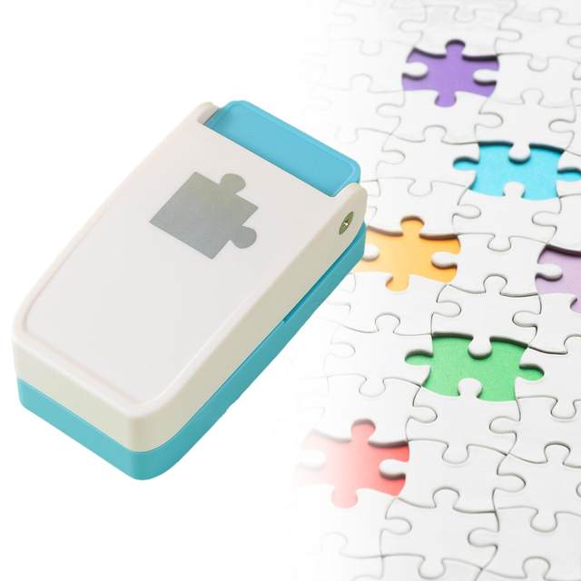 Loose Leaf Separator Label Punch Hole Punch Lever Action DIY Tab Punch for Notepad Bookmark Card Making Office Page Marker