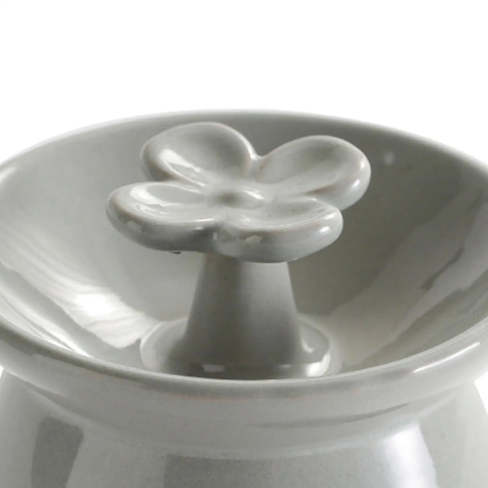 Ceramic Essential Oil Burner Furnace Decorative, Candlestick Melt Warmer,