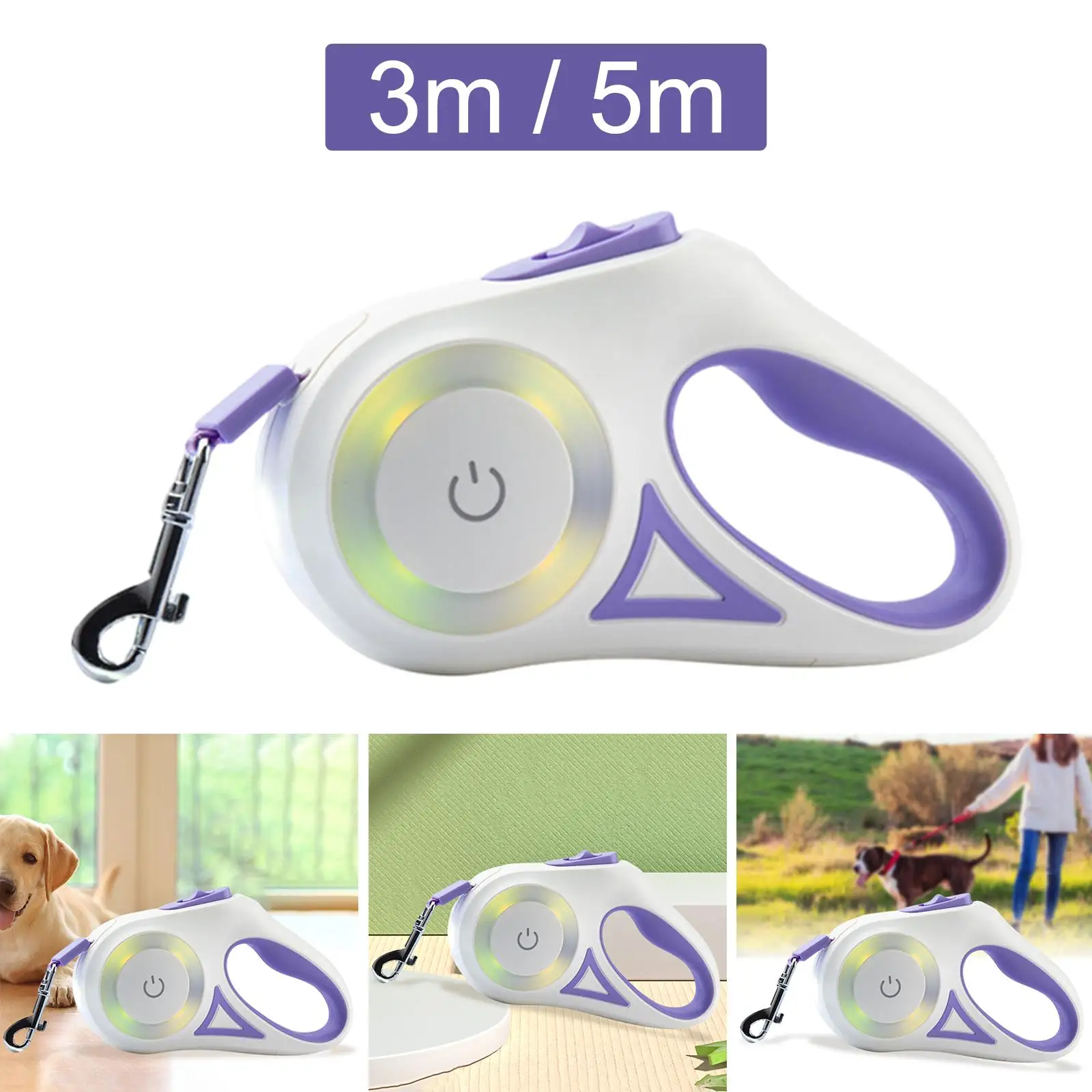 Retractable Dog Leash Traction Rope Automatic for Small Medium Large Dogs