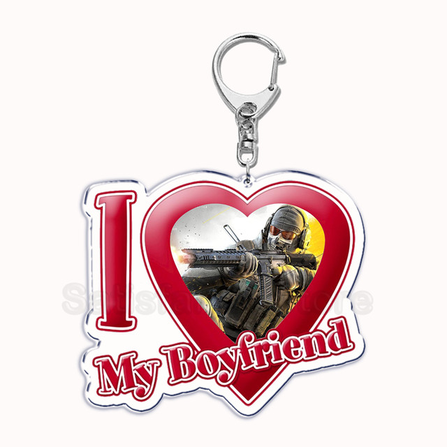 To my hot sale boyfriend keychain