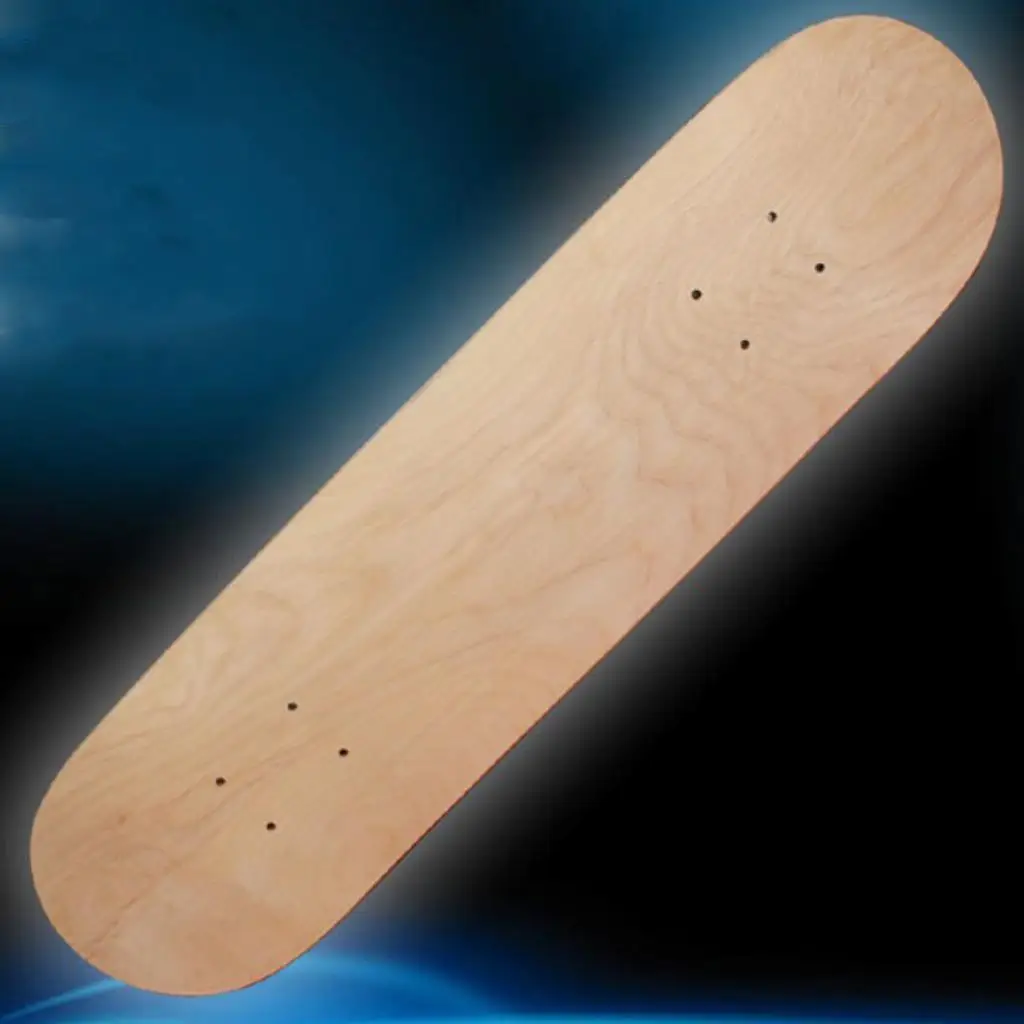 tongina 8,0 zoll 7-Schicht Einfache Stil Naturliche Ahorn Leere Skate Bord