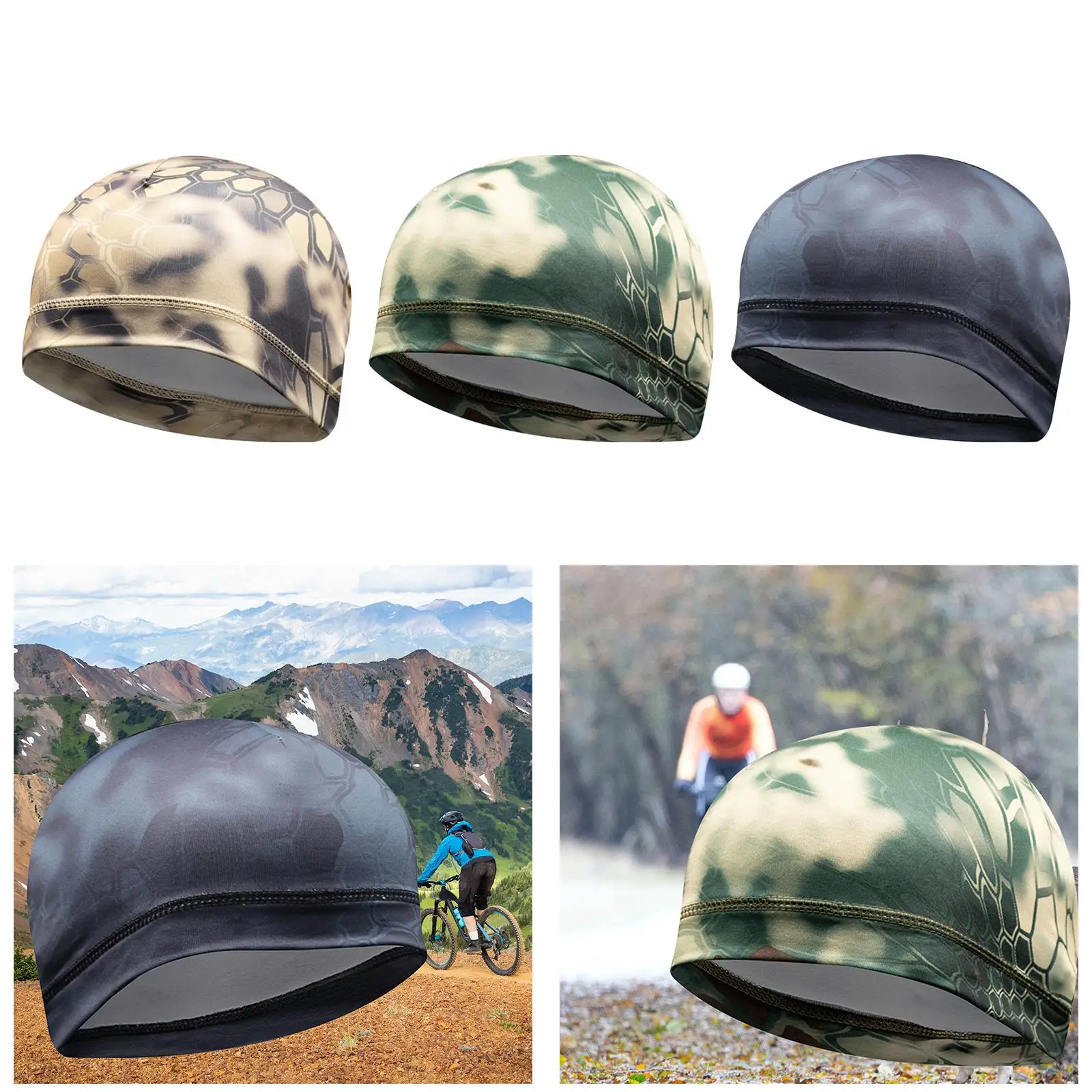 Cycling Caps Sports Helmet Caps Quick Dry Exercise Jogging Anti-UV Cooling