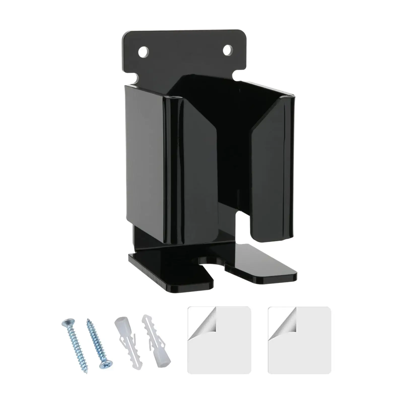 Electric Shaver Wall Holder Stand for Men Two Installation Multifunctional Utility Acrylic Shaver Holder for Electric Shaver