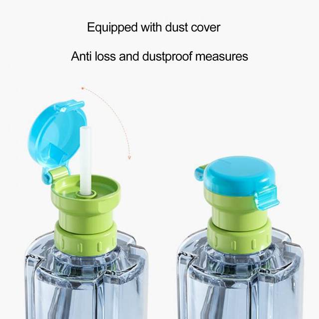 SPHET Bottle Adapter Baby Kids Drinking Device Nipple Leaf Proof Portable Cap  Water Bottles Supplies For Children Travel Outdoor Prevent Choke 