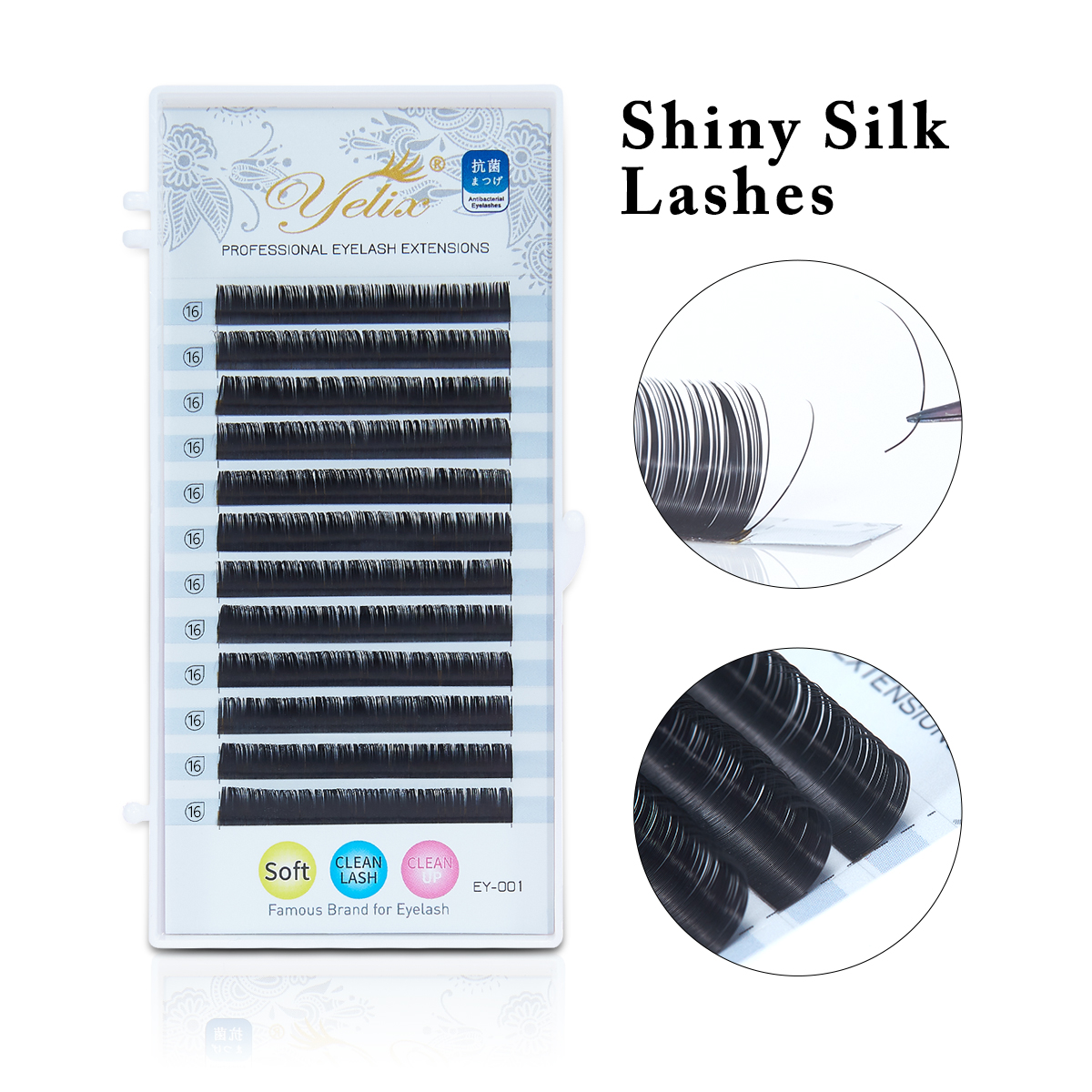 Best of Silk Lash Extension Individual Lashes Professionals Eyelash Extension Soft Russian Volume Eyelashes Natural Faux Cils Makeup Reviews & Tips