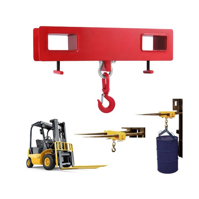 VEVOR Forklift Lifting Hoist Swivel Hook Mobile Crane 4400 lbs 2