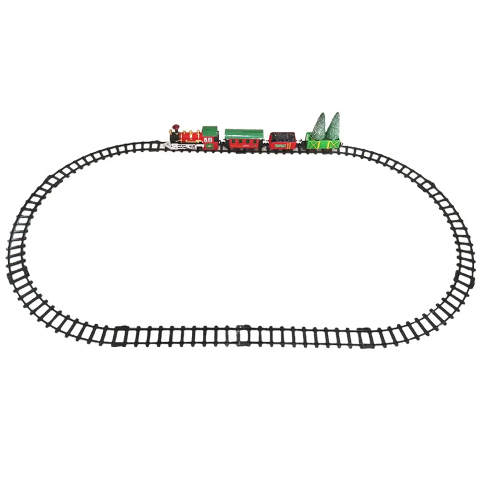 Railway Tracks Kids Toy Electric Train Track for Preschool Toddlers Gifts
