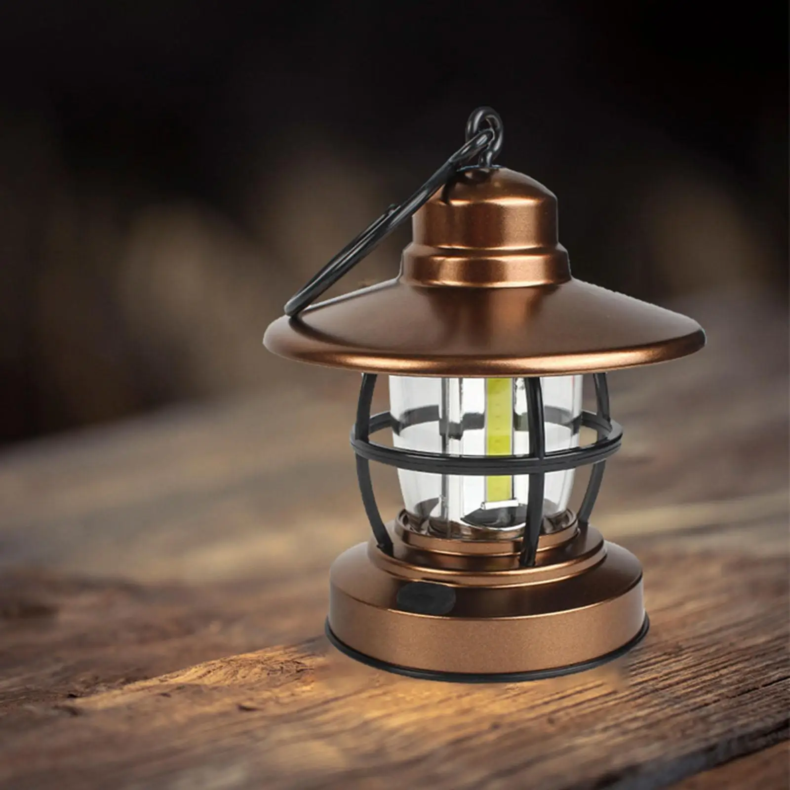 Battery Powered Retro Style Camping Lantern Lamp for Campers