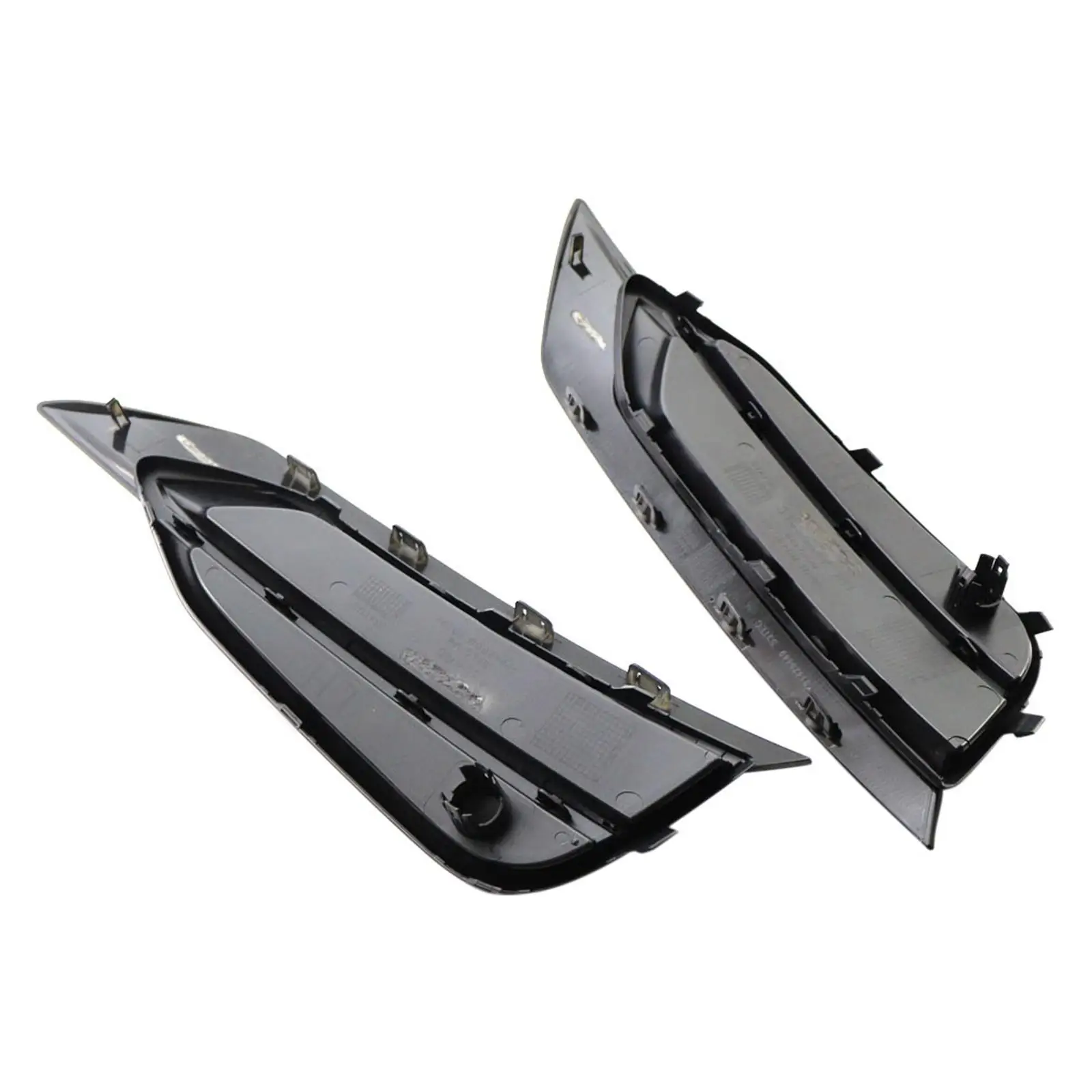 2 Bumper  Grille Black  Accessories Replacement Fit for  90 16-2019 ,31425447 ,31425446 Vehicle Parts