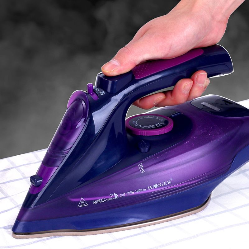 Title 4, CPDD 2400W Electric Steam Iron 5 Speed Adjust f...