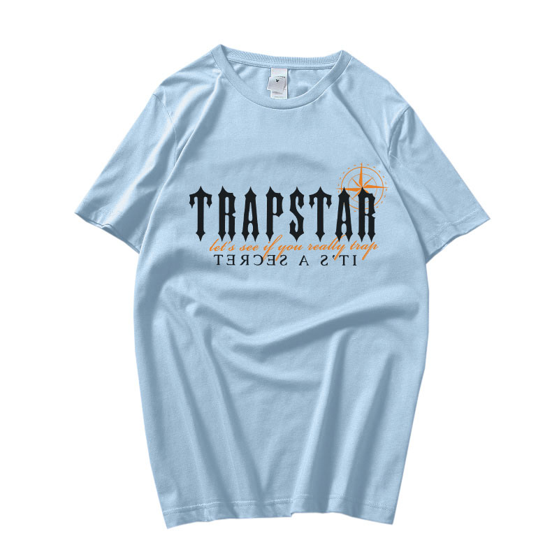 Trapstar Design T Shirt Men Letter Art 