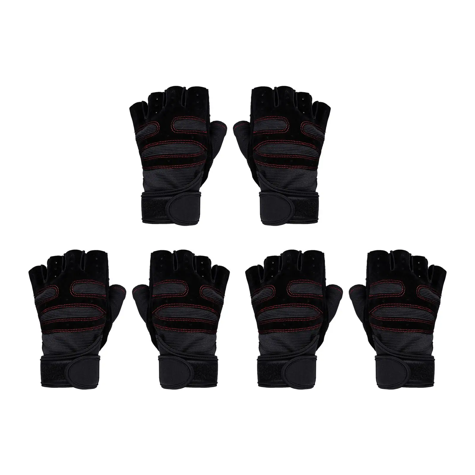 Weight Lifting Gloves for Pull Ups Cycling Workout Wrist  Unisex