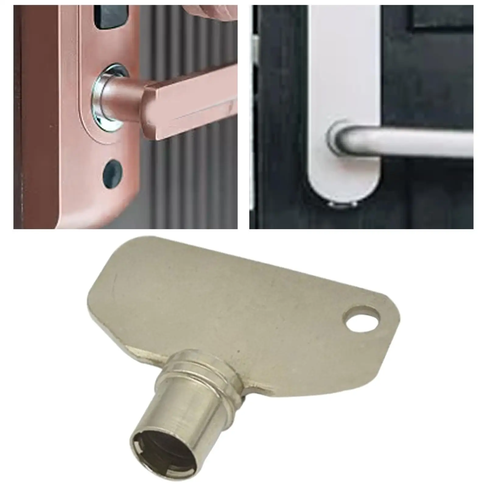 E3-5-1526-75 Barrel Key Tubular Key Hollow  for RV Motorhome Zinc  Finish Baggage Door Hardware Locking Devices