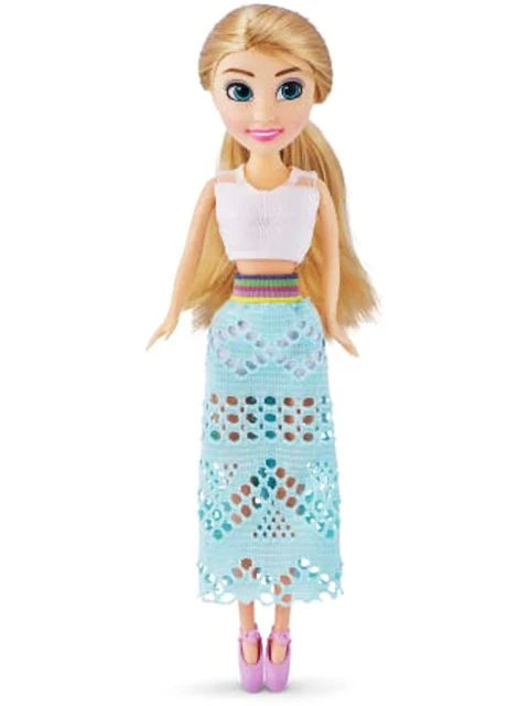 New Surprise Doll Zuru Sparkle Girlz Convertible With Doll Playset