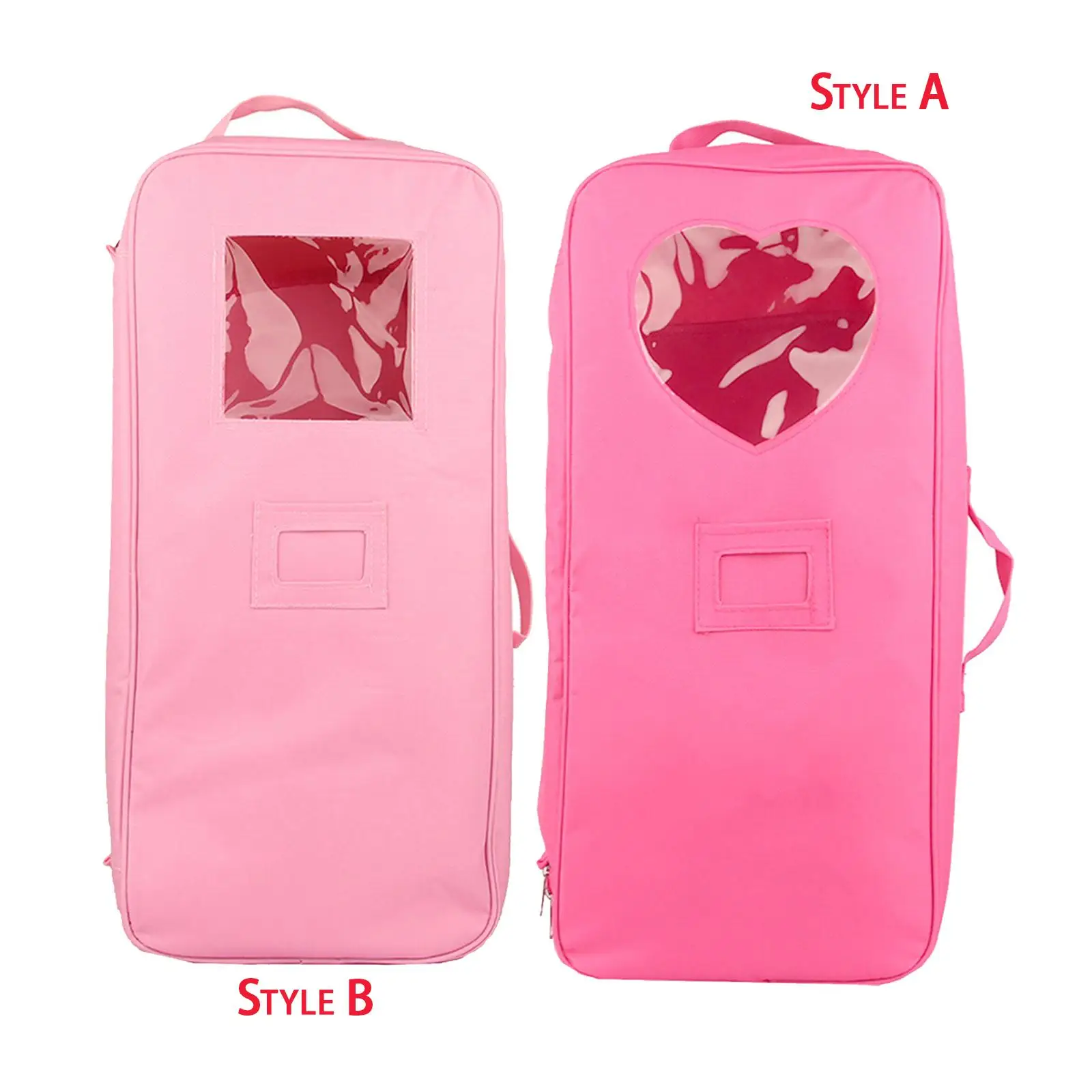 Travel Bag Doll Carrier Case Accessories Multi Pocket Carrying Bag Doll Clothes Storage Suitcase for Girl Doll