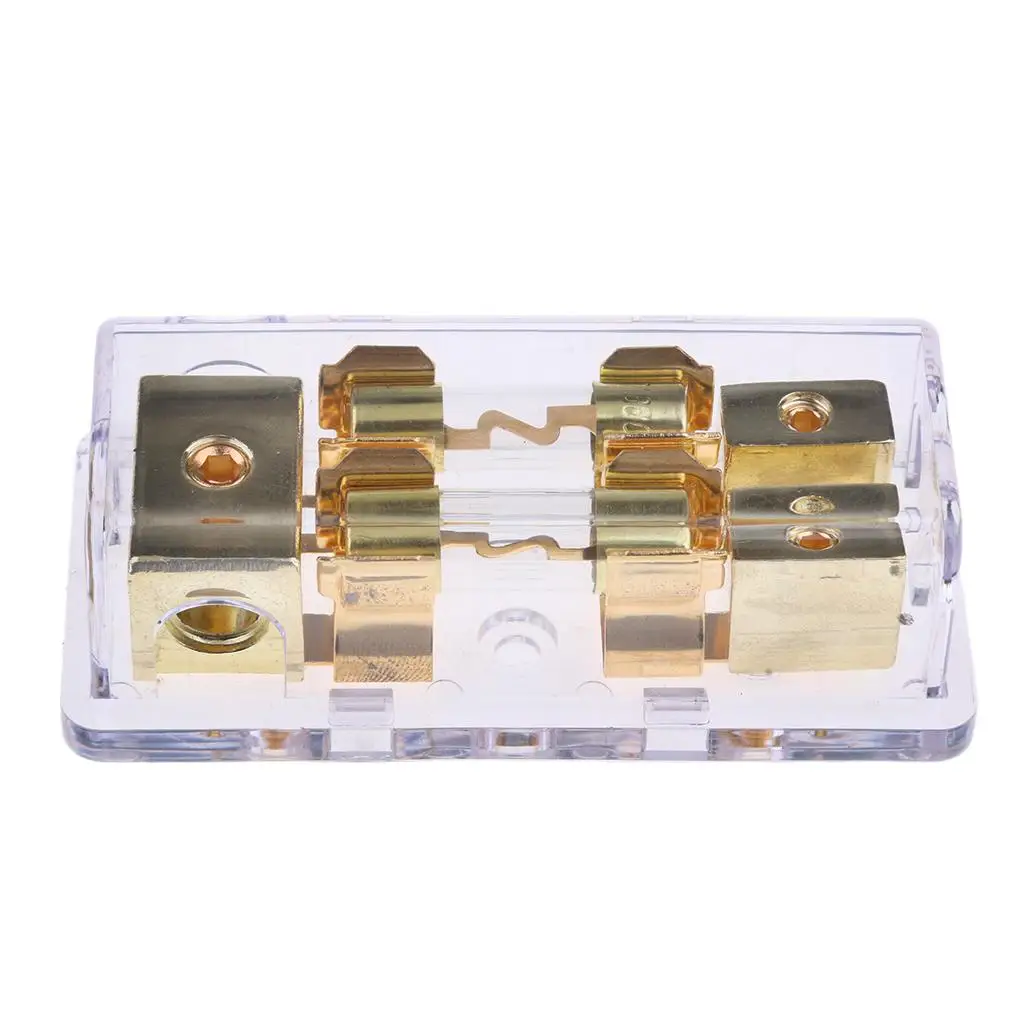 Durable 60A 2 kinds of way Car  Block Distribution Holder Gold Plate FH-00 Accessories Heavy Duty