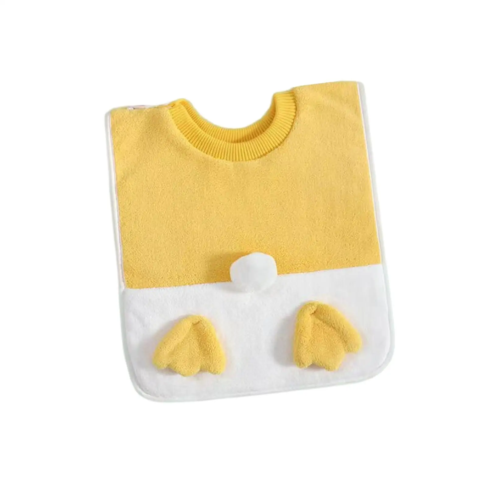 Kid Bib Machine Washable for 1-6 Years Kids Soft and Delicate Keep Kids Clothes Dry Water Resistant Lining Toddler Bib