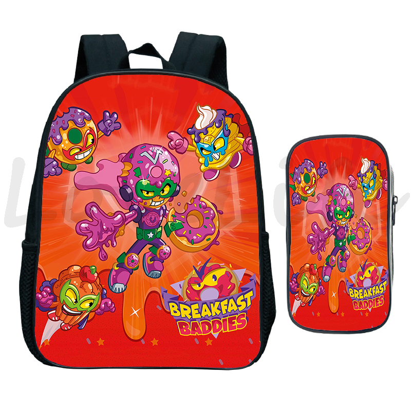 infância bookbag caneta saco 2 pçs set