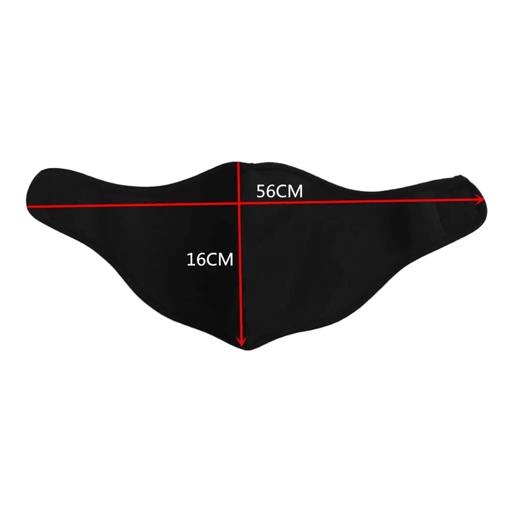 Durable Neoprene Half  Mouth Mask Ski Motorcycle Warm  Cover