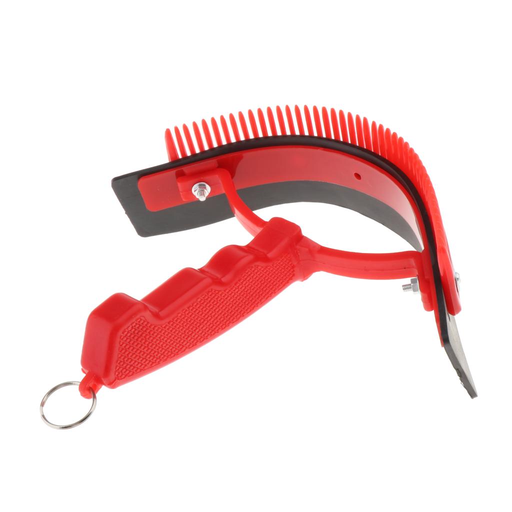 2 in 1 Portable Sweat Scraper Grooming Tool with Anti-slip Handle