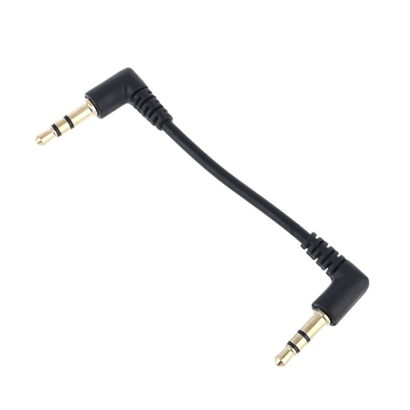 Title 4, 7cm Dual 3.5 mm Cable Cord Right Male/Male Aux ...