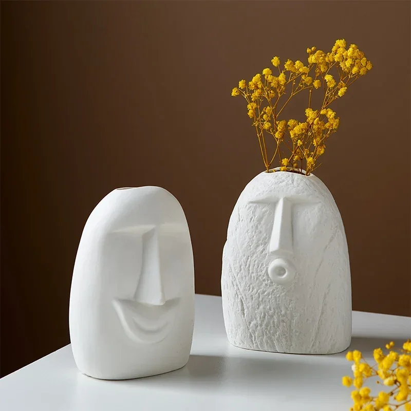 Modern Creative Ceramic Dried Flower Container Nordic