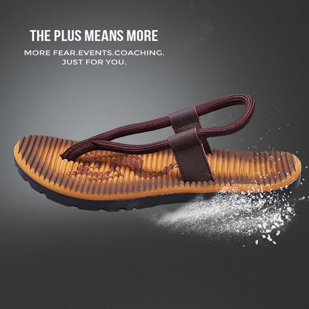 Summer Herren Flip-Flops große Größe bequeme Clip-Toe-Hausschuhe Leichte, rutschfeste Soft Sohle Beach Pantoffeln zum Wandern – Detail 9