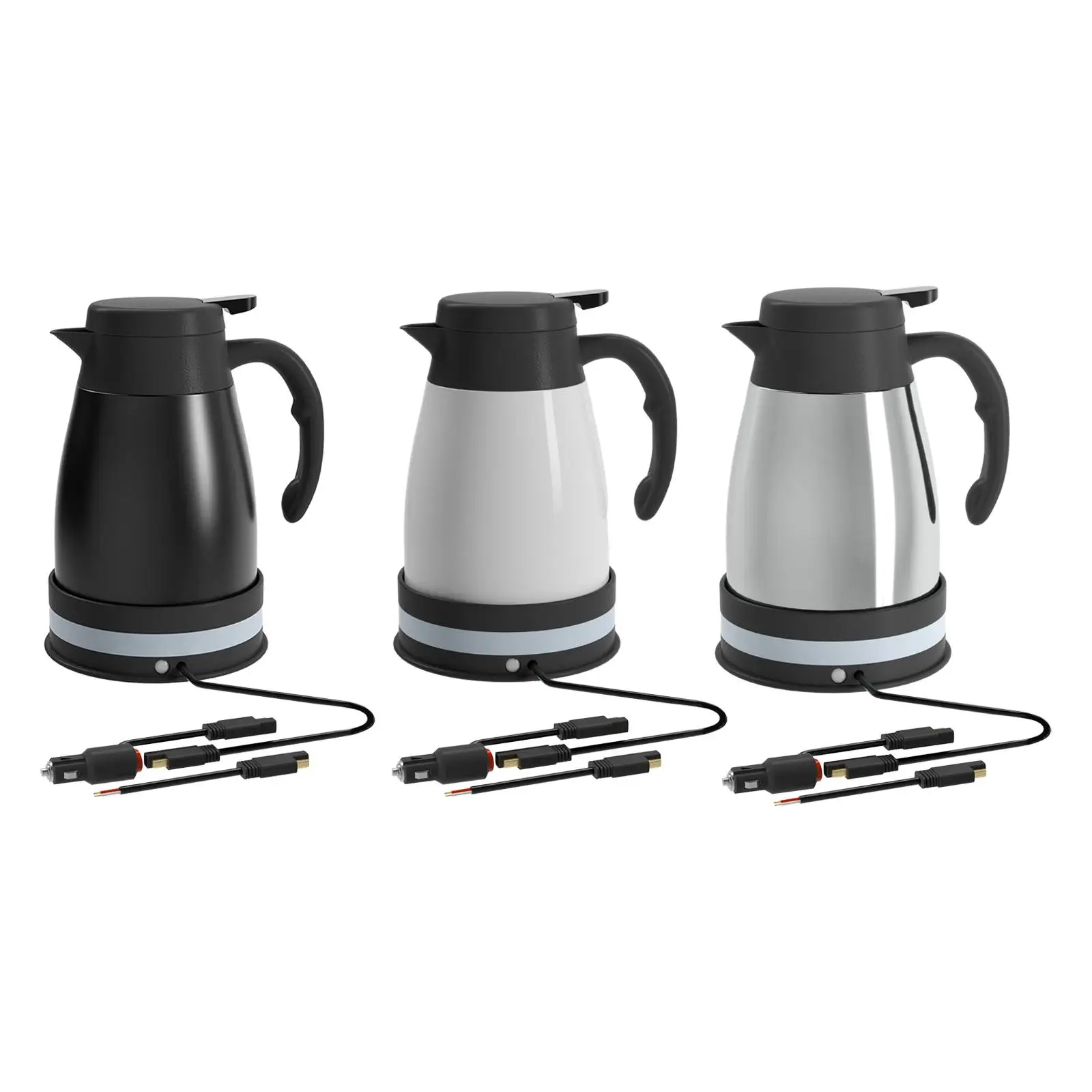 Car Electric Kettle Car Kettle Boiler 24V Heating Kettle Hot Water Kettle for Travel