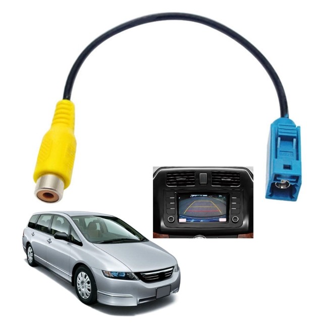 Cavo Auto Adattatore Fakra A RCA - Cavo Telecamera Retromarcia Per Mercedes, Ford, Jaguar Cavo Telecamera Auto - 4