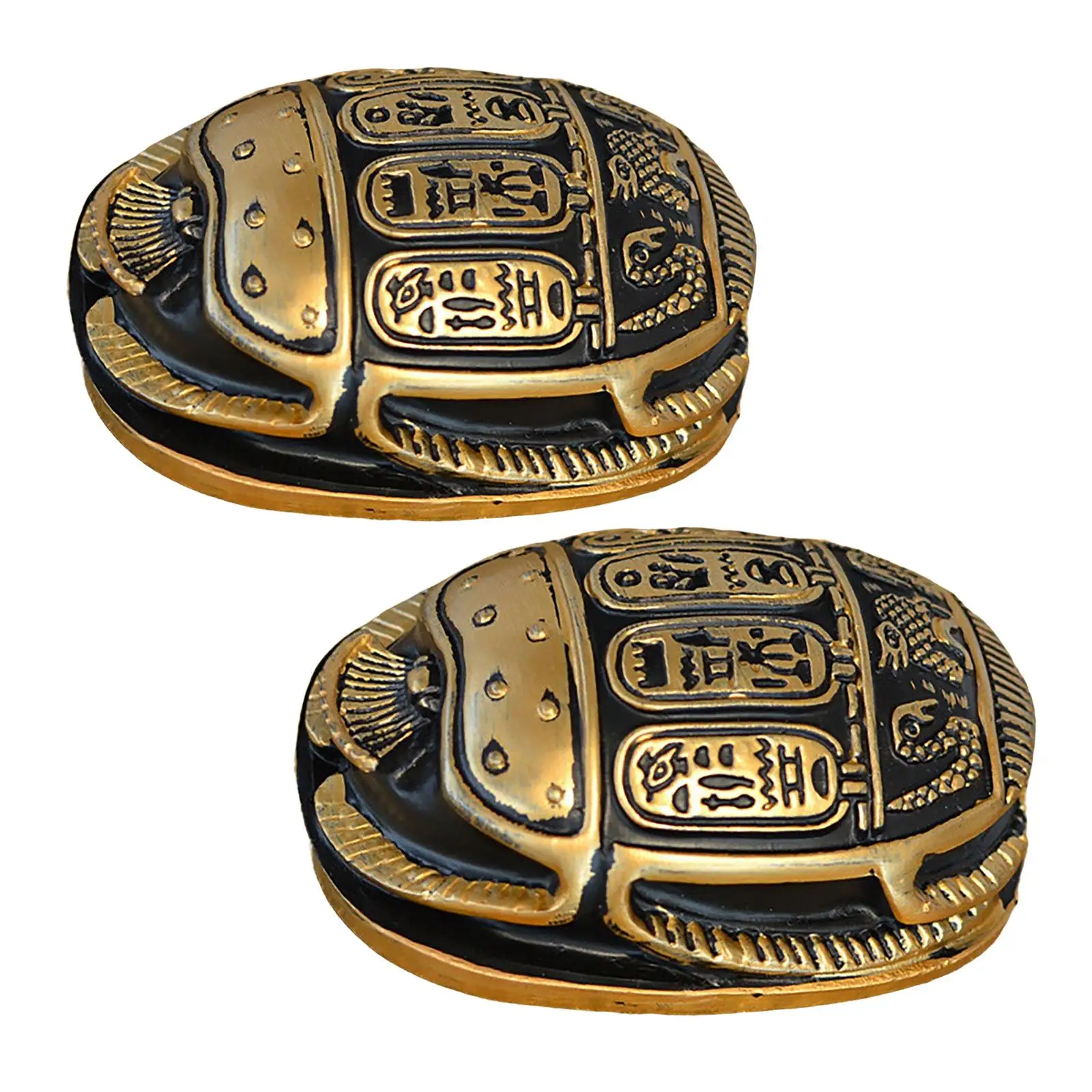 Ancient Egyptian Amulet Scarab Decoration Craft for Desktop Tourist Souvenir