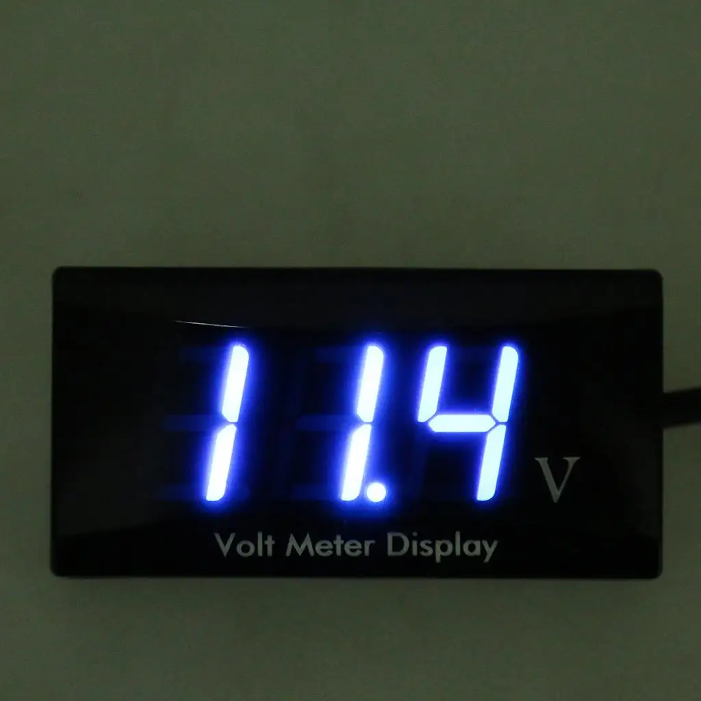 DC 8-16 Digital Display Meter Voltmeter Voltage  Motor Car