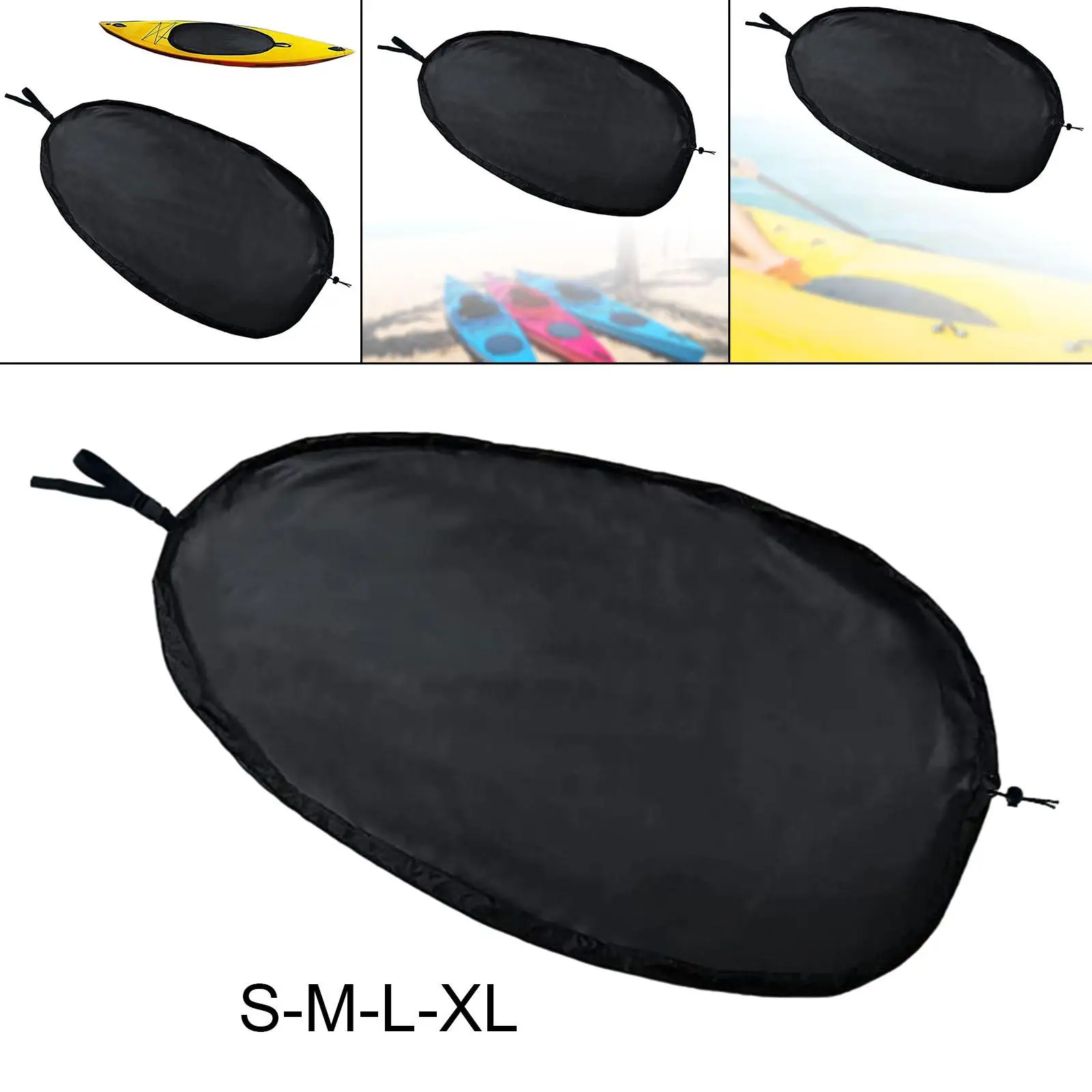 Professional Kayak Cockpit Cover Adjustable Sun Protection for Fishing Kayak