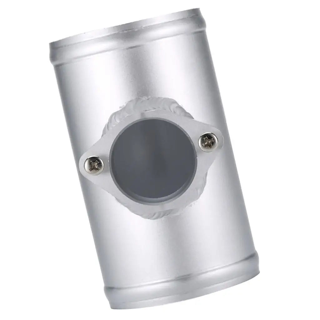 Aluminum Air Mass Sensor Adapter,  2.5/2.75/3.0inch Air Intake Meter Mount Silver for VW