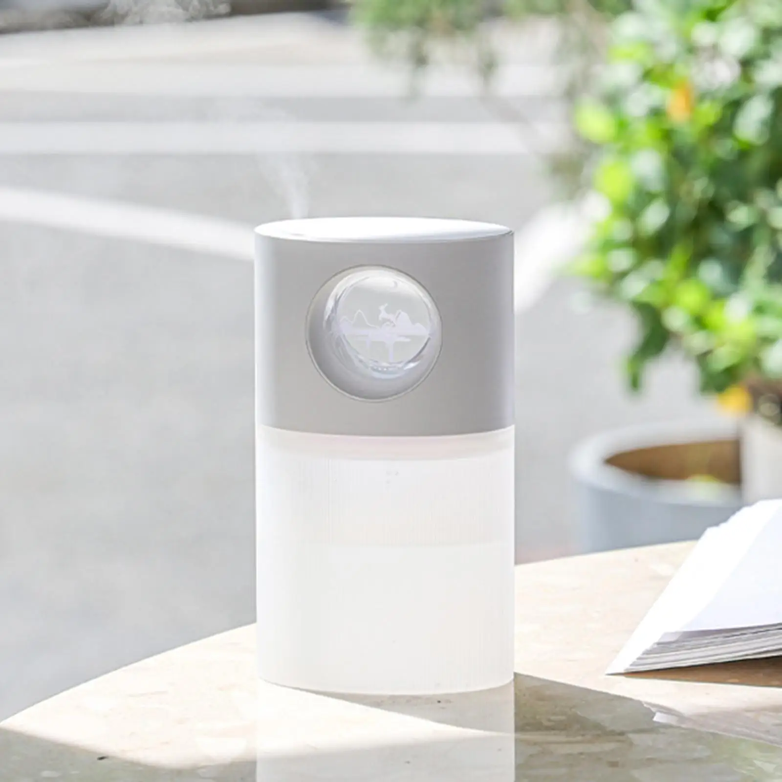 Air Humidifier Mini Night Light Quiet USB Charging for Travel Bedroom Car