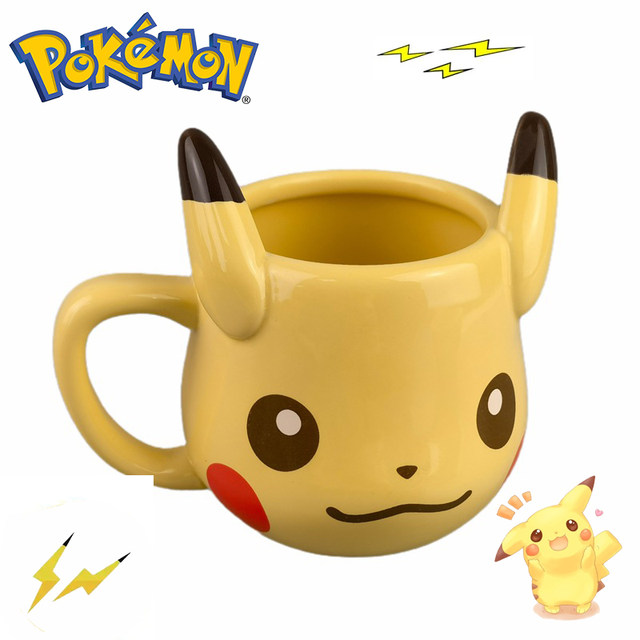 Presente Dia Das Criança Caneca Para Colorir Pokemon Pikachu