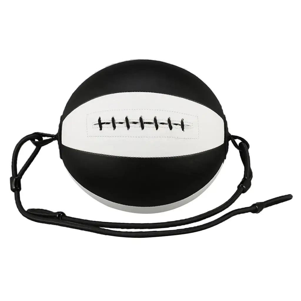 Professional 22cm/8.7inch Diameter Boxing  Ball Pouch  Training Practice Bag with 2 27.6inch Ropes