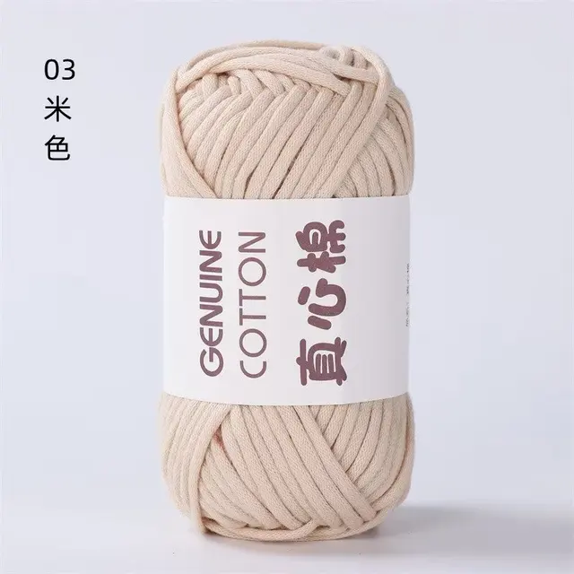 50g/Pc Beginner Crochet Yarn Cotton Hollow Cotton Yarn Hand-woven