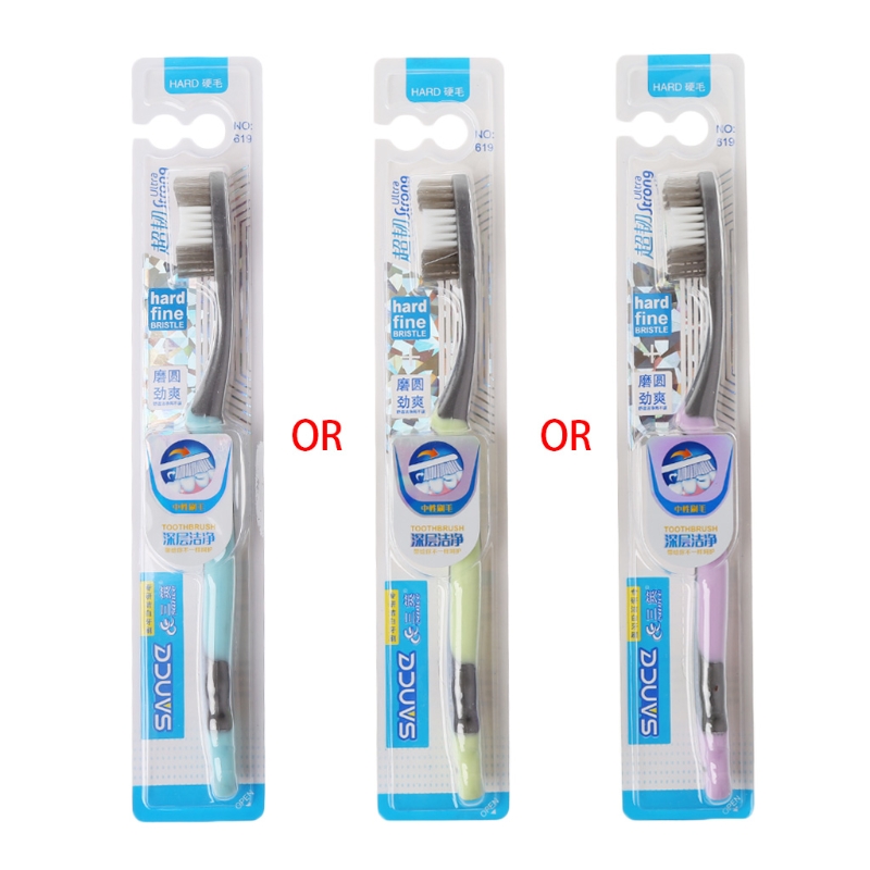 Description Picture 2 of item1pc Super hard bristles Tooth brush for Adult Remove Smoke Coffee