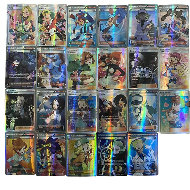 Pokémon Sword Shield PTCG Trainer Leon Animation Characters Self Made  Supporter Card Anime Classics Game Collection Cards Toy - AliExpress