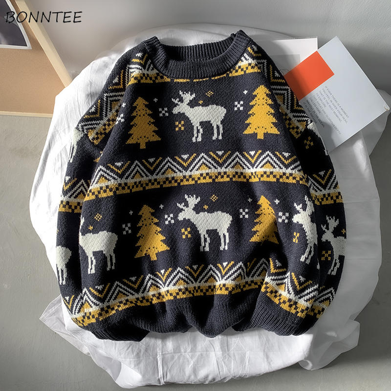 Deer Print Sweater 4