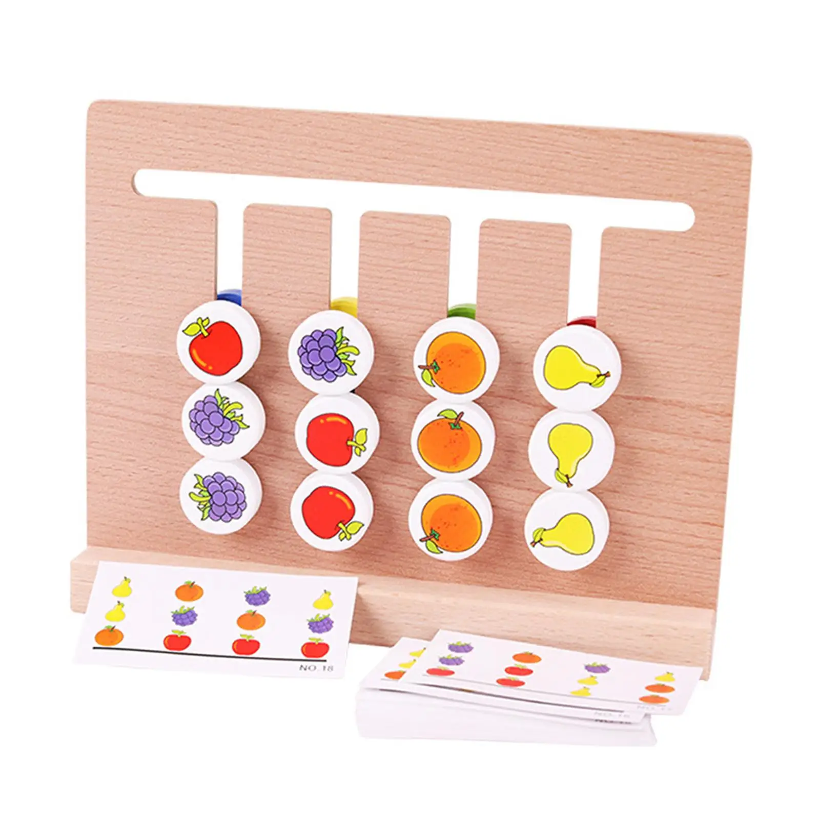 Early Education Matching Logical Game Gifts Double Sided Practical Multipurpose Color Sort Board for Kindergarten Girls Boys