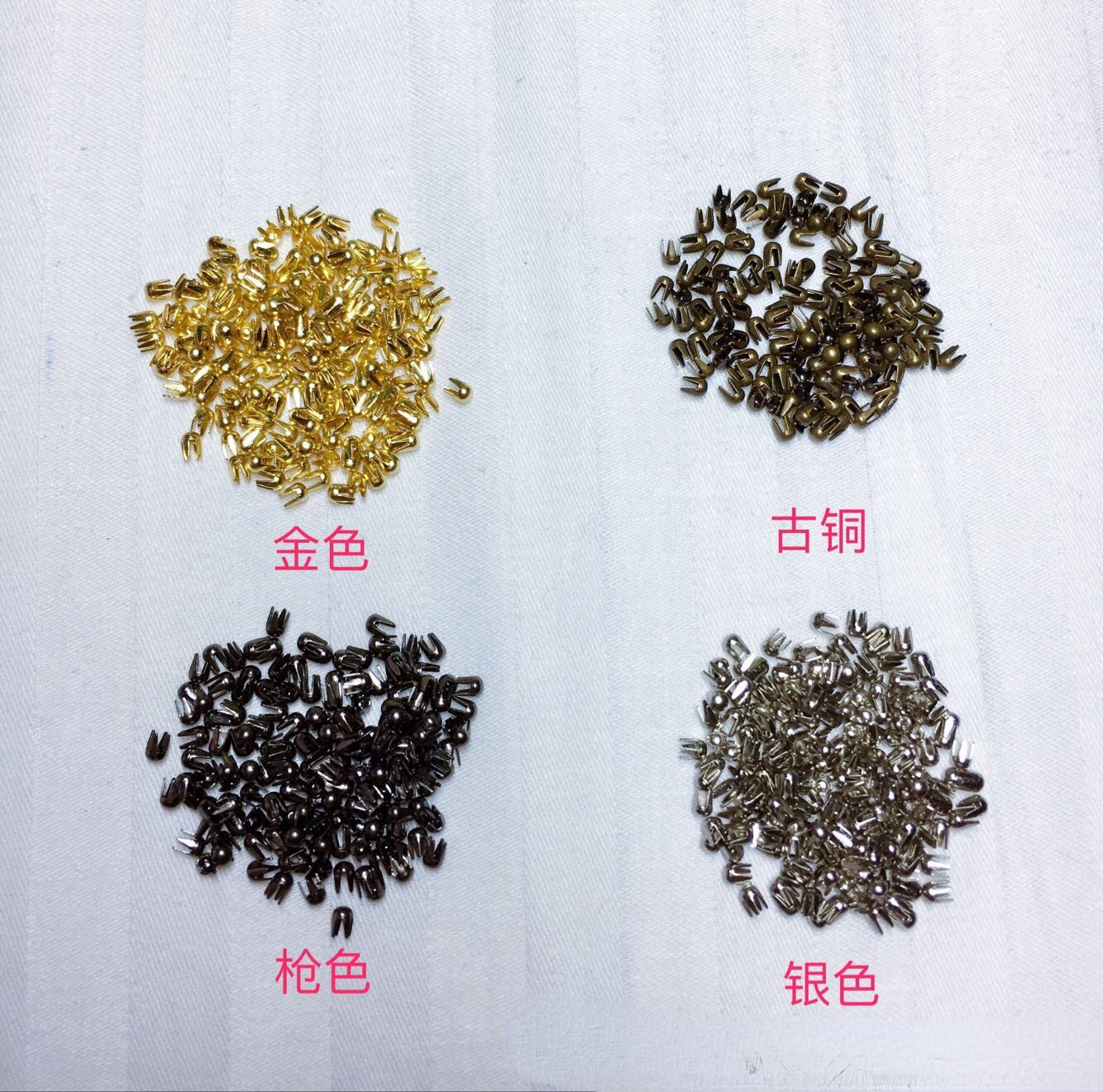 Description Picture 5 of item100Pcs 2mm Mini Garment Rivets For DIY Doll Clothes Bag Handmade Scrapbooking Buttons Sewing Accessories