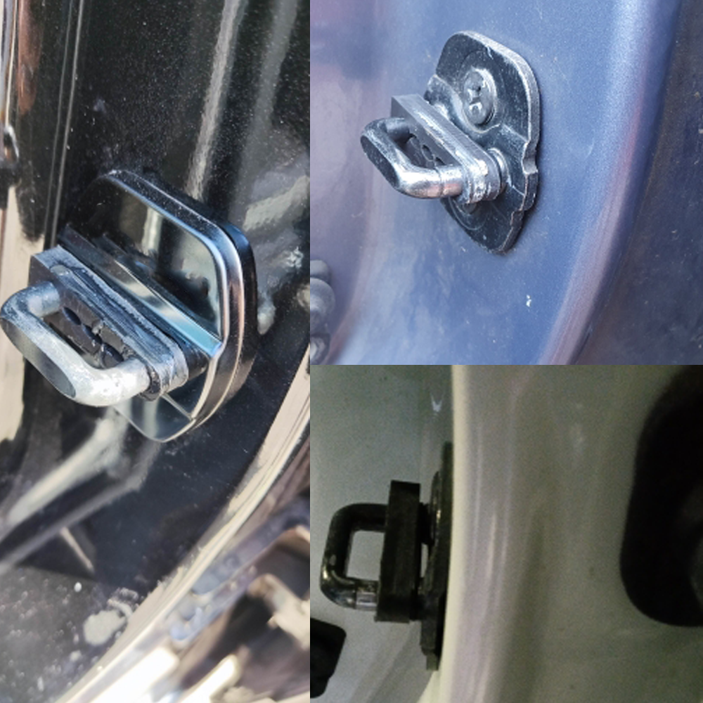 4x Autotür schloss Schall dämpfer Dämpfer Puffer Geräusch dichtung Stopper für Nissan Patrol Y62 Armada 2010-2023 Infiniti QX56 QX80 – Detail 4