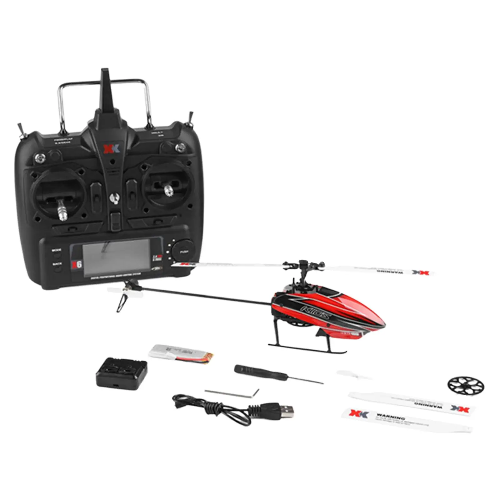 Remote Control Helicopter 6G System 6CH 3D Lightweight for Outdoor Adults