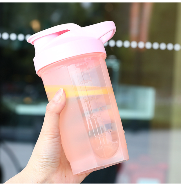 ZJFIT Shaker Bottles For Protein Mixes With Paddle Shaker Ball Leakproof Shaker  Cup Smoothie Bottle Gym Fitness Cup - AliExpress