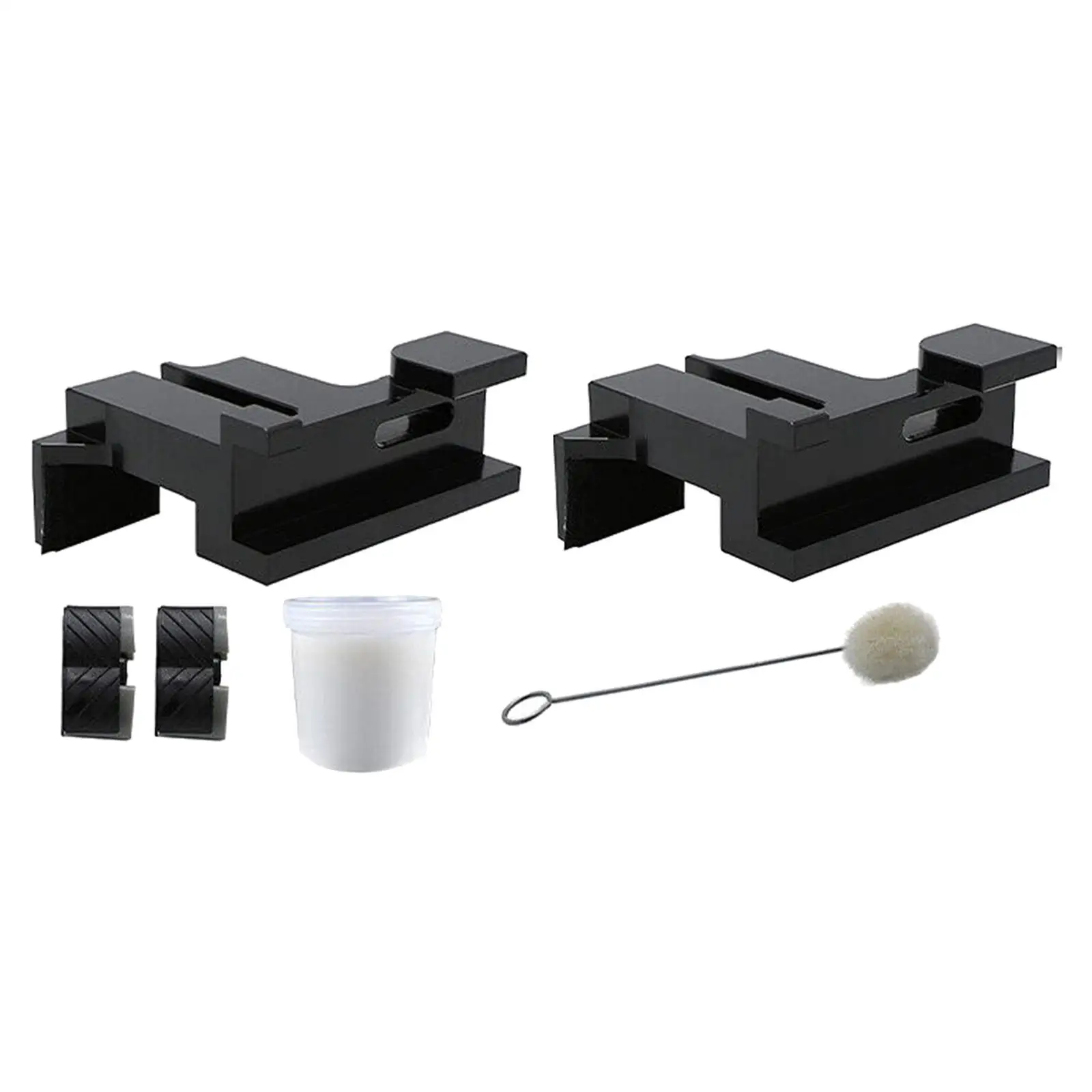 Sunroof Track Assembly Repair Set Easy to Install Sunroof Rails Repair Set Replaces Part for Lincoln Mkt (2010-2018)