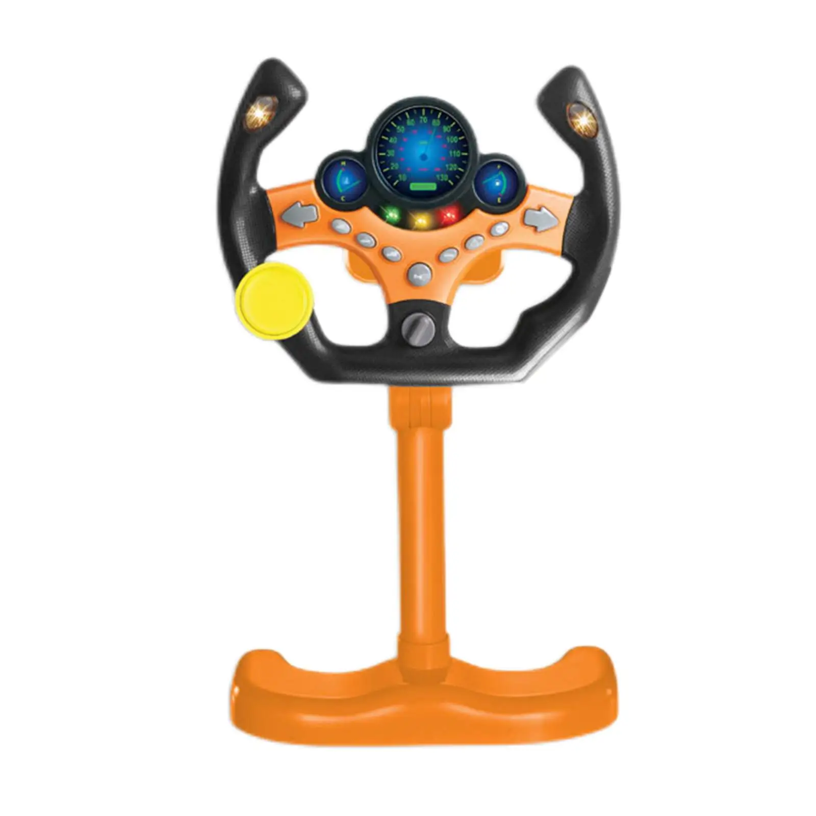 Multifunctional Simulation Steering Wheel Toy with  Early Educational Sounding Toy Interactive Driving Sounding 