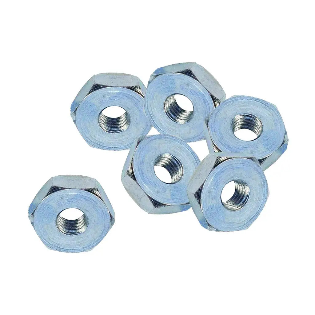6pcs/set Sprocket Cover Bar Nut for STIHL MS240 MS260 MS270 MS280 MS290