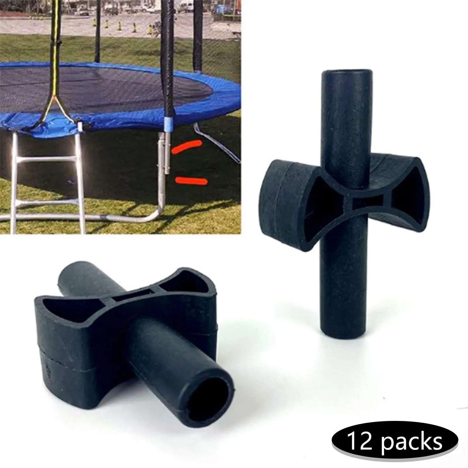 Trampoline Anchors Cross Mat Accessory Thick Cross Cushion Heavy Duty Hand Pull Tool Parts Accessories for Trampolines Parts